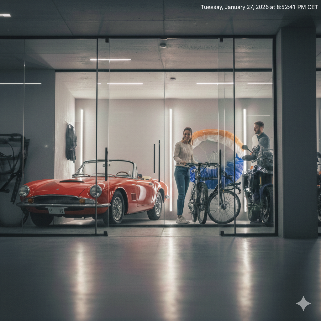 Sportlager - Sichere Einlagerung fuer Sportgeraete